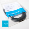 Stainless steel arch wires, rectangular pack 100