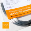 TEST Orthoform Lo-force Thermal Copper NiTi archwire, Rectangular. Pk 100