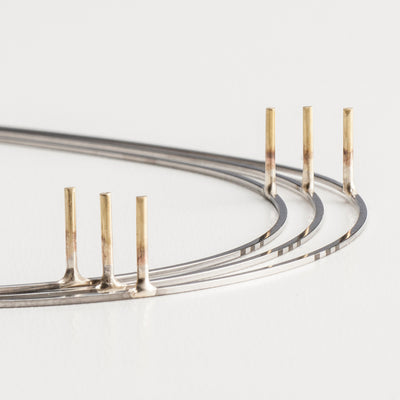 brass post stainless steel arch wires