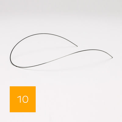 reverse-curve thermal NiTi archwires, rectangular pack 10